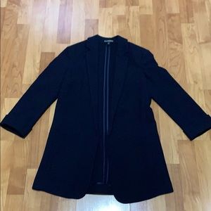 Express XS blue casual 3/4 sleeve blazer.